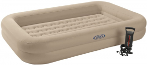 66810 Детский надувной матрас Kidz Travel Bed Set, 107х168х25см с ручным насосом